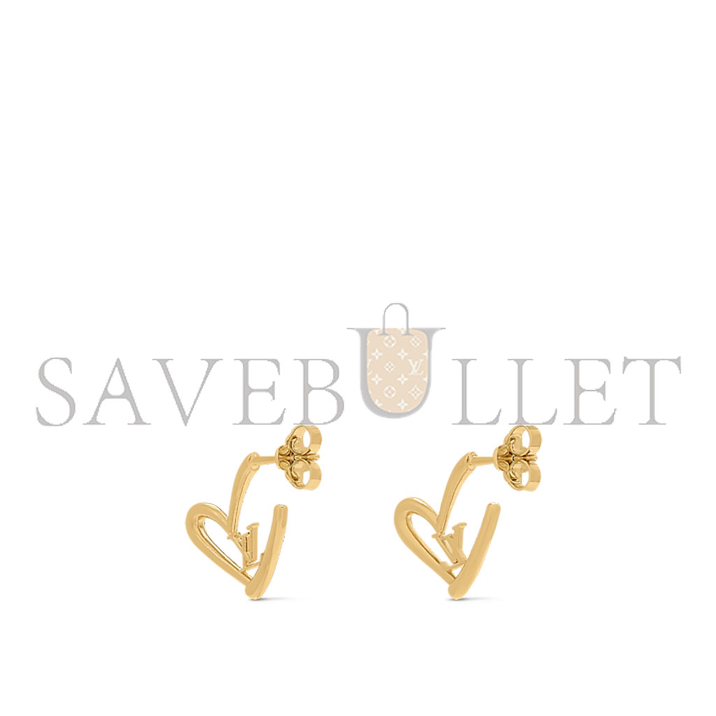 LOUIS VUITTON FALL IN LOVE EARRINGS PM M00463